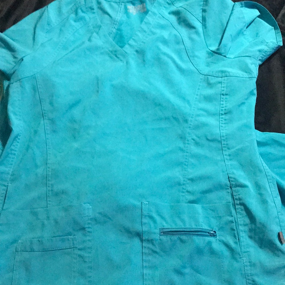 Set of large activate  med couture scrubs